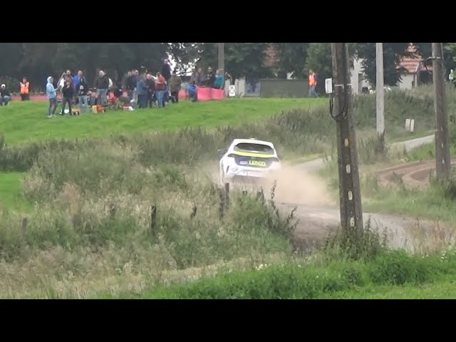 Ypres Rally 2024 - Shakedown Nieuwkerke - all runs (raw footage) - hot moments (with Neuville)