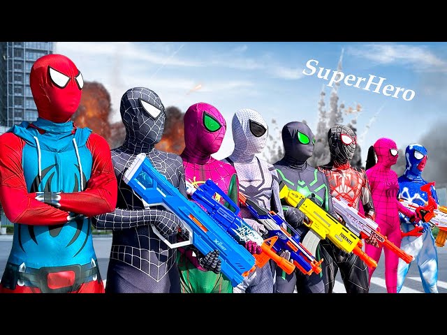 What If 8 Spider-Man Bros In 1 House ??? || SPIDER-MAN's Story New Season 5 ( All Action, Funny...)