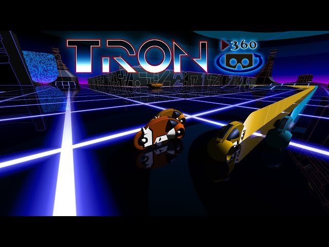 Classic TRON 360 VR Panoramic Video