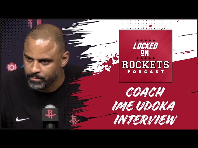 Ime Udoka | Postgame Houston Rockets Vs San Antonio Spurs | 2024-2025 NBA Season