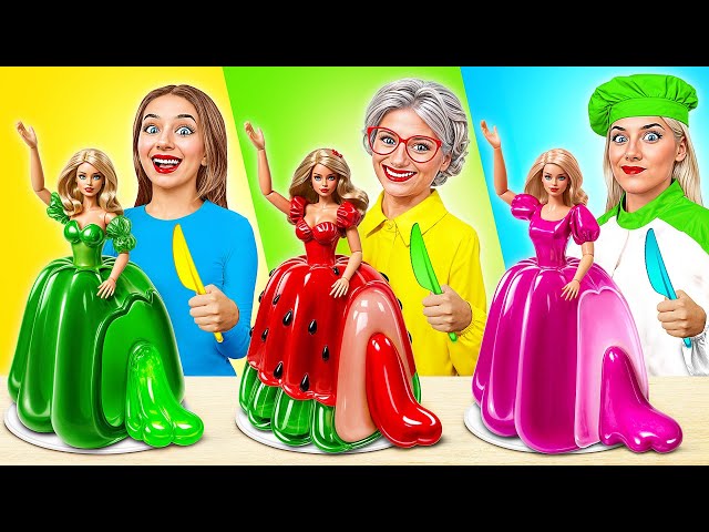 Me vs Grandma Cooking Challenge | Funny Kitchen Hacks by Jelly DO Challenge