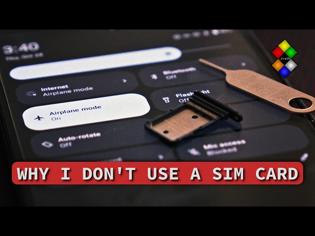 Why I don't use a SIM card and neither should you