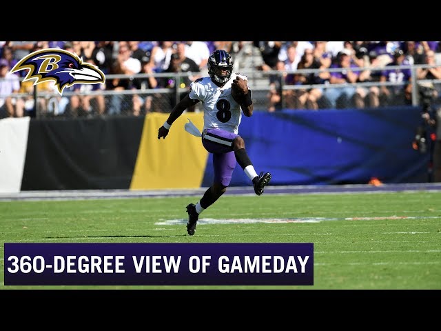 Full 360-Degree View of Baltimore Ravens Gameday