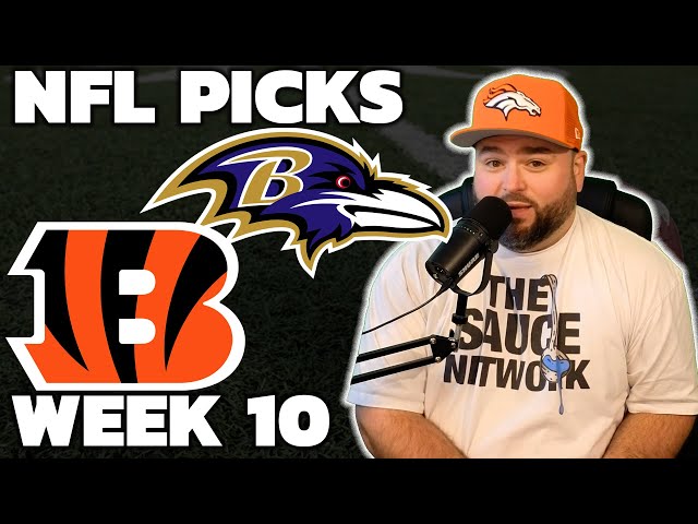 Bengals vs Ravens Week 10 Bets - NFL Thursday Picks With Kyle Kirms