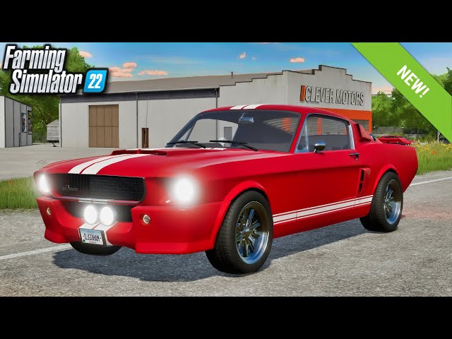 FS22 Mods - Lizard Mustang, Flatbed AutoLoad, & Nice Starter Map! (26 Mods) | Farming Simulator 22