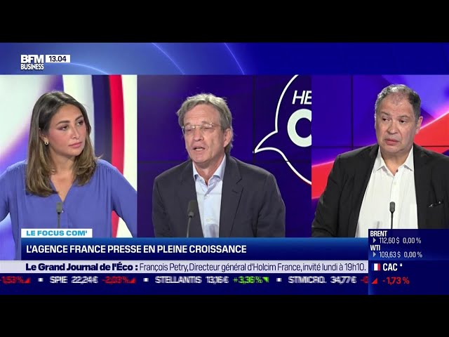 Hebdo Com: L'Agence France-Presse en pleine croissance