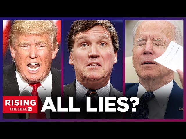 Tucker Carlson: Politicians ARE LYING TO YOU, Trust Your GUT Before Voting In 2024