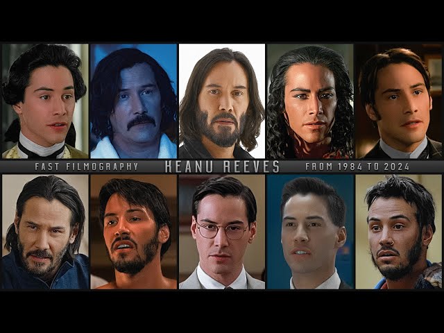 Keanu Reeves 1984-2024 | Fast Filmography