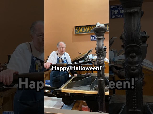 Happy Halloween from all of us at the Sacramento History Museum (October 31)