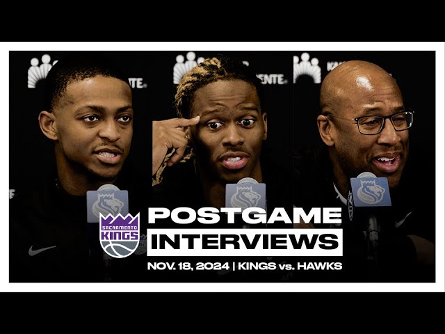 De’Aaron Fox, Keon Ellis & Coach Brown | Postgame Interviews 11.18.24