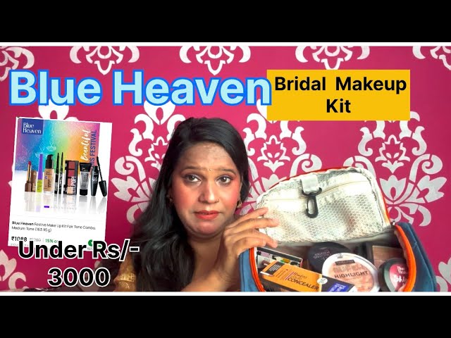 Blue Heaven &other  brand  Bridal Makeup 💄 kit under Rs/-3000 Affordable price