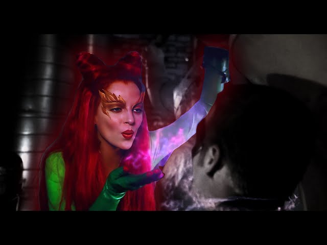 Poison Ivy Seducing Batman and Robin at the Snowy Cones Factory (4K HDR) | Batman & Robin