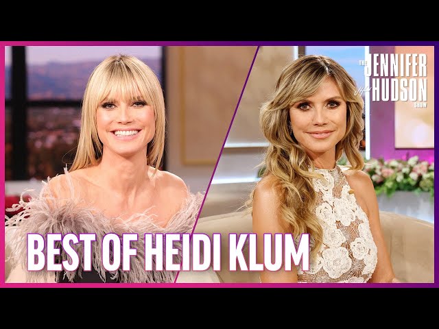 21 Minutes of Cheeky Heidi Klum on ‘The Jennifer Hudson Show’