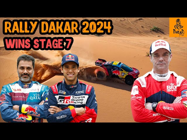 Stage 7 Results Dakar Rally 2024 - Cars. Sebastien Loeb Wins Stage 7