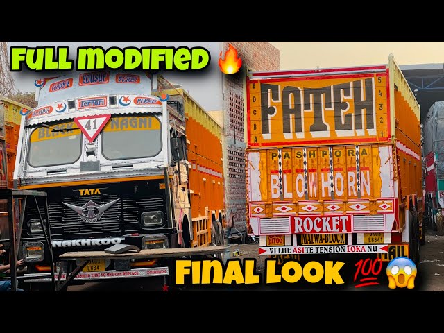 Dekho Shenshah ka Final Look😱|| Modification Complete 💯||🇮🇳Truck Driver Vlog || SeThi Xpress