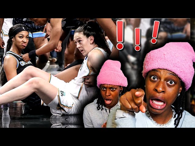 REACTING TO ANGEL REESE BULLYING THE NY LIBERTY!! CHICAGO SKY VS NEW YORK LIBERTY!