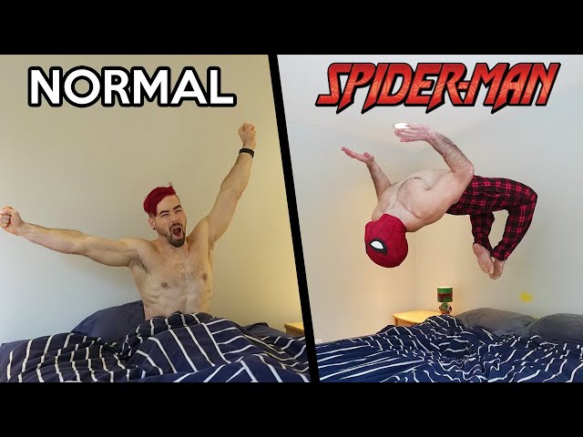 Spider-Man VS Normal People In Real Life (Parkour)