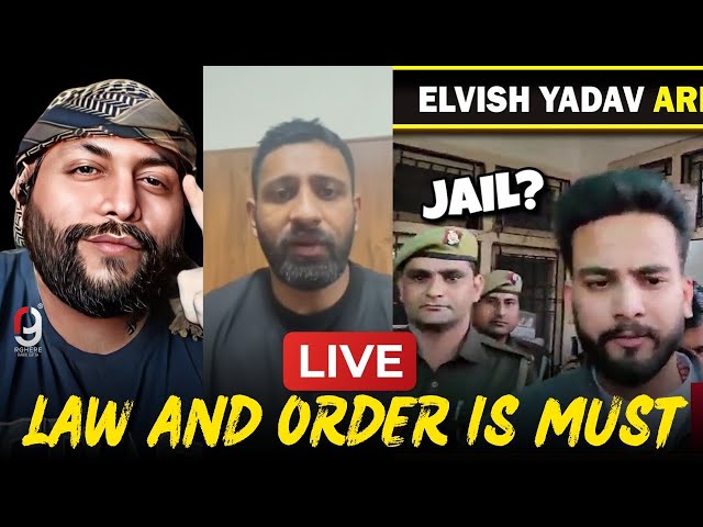 ELVISH YADAV ARRESTED 14 DAYS BY NOIDA POLICE LIVE | RAJAT DALAL FINAL REPLY | REACTION BY RG