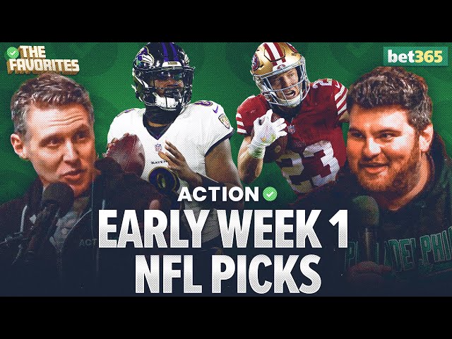 NFL Week 1 Betting Predictions & BETS for EVERY NFL Game! NFL Expert Picks | The Favorites Podcast