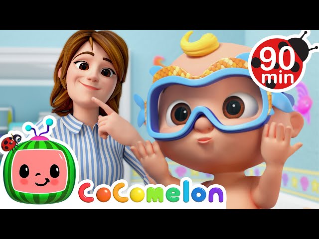 JJ's Fast Little Fishy Bath Time! 🐟🛁 | CoComelon Nursery Rhymes and Kids Songs | Animals for Kids