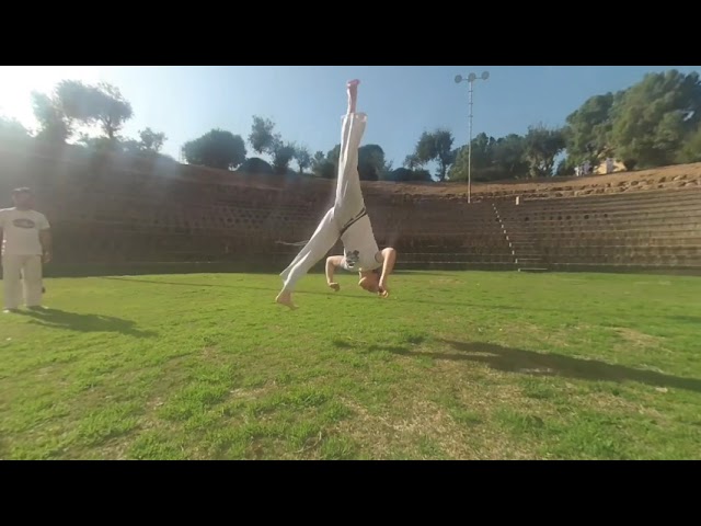 Capoeira Practice in 3D VR180