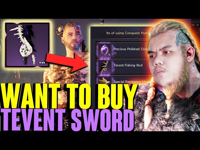 Wanted Tevent Sword But Got TEVENT FISHING ROD! | ANJING Gs/Sns 3700CP - Throne And Liberty