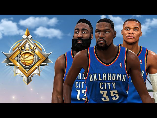 LEGEND KEVIN DURANT, RUSSELL WESTBROOK and JAMES HARDEN TOGETHER AGAIN in NBA 2K20