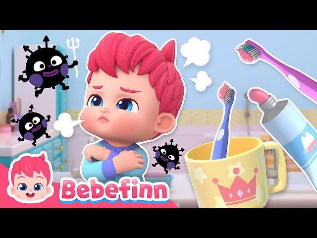 No, No, Toothbrushing!ㅣEP139ㅣSong for KidsㅣBebefinn Nursery Rhymes