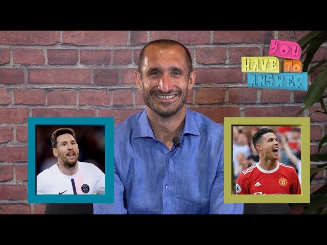 Messi or Ronaldo? Milan or Inter? NBA or NFL? Chiellini takes on 'You Have To Answer' | ESPN FC