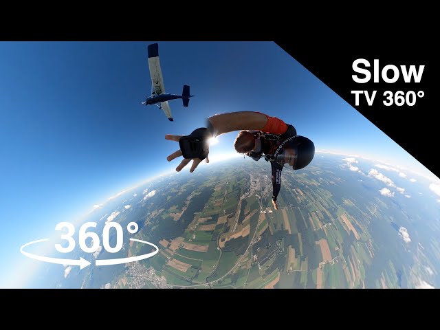 Parachute jump in 360 video!