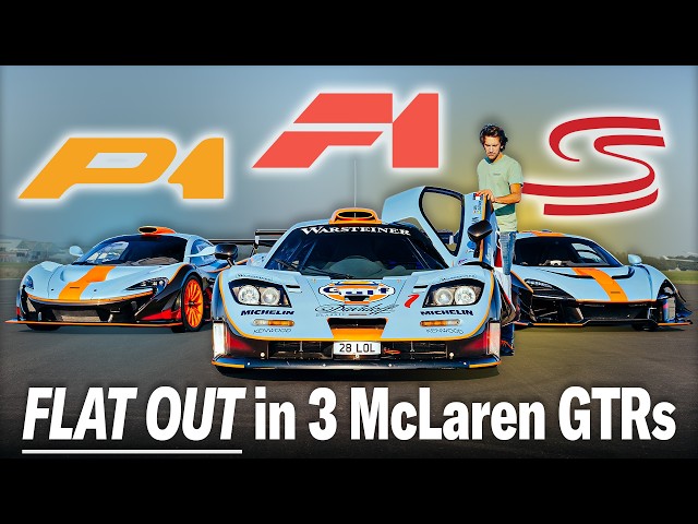 Driving the incredible McLaren GTR trio: F1, P1 and Senna | Henry Catchpole - The Driver’s Seat