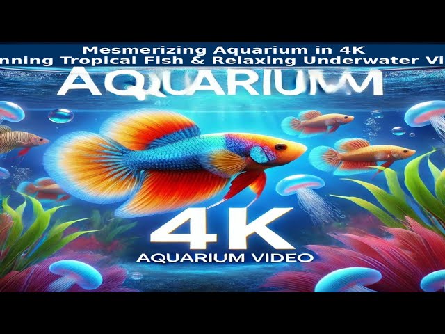 Mesmerizing Aquarium in 4K | Stunning Tropical Fish & Relaxing Underwater View #shortfeed