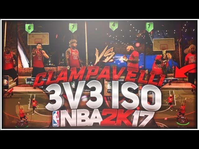 NBA 2K17 Dribble Gods vs. Dribble Gods • Clampavelli 3v3 ISO • Best Dribblers on NBA 2K17