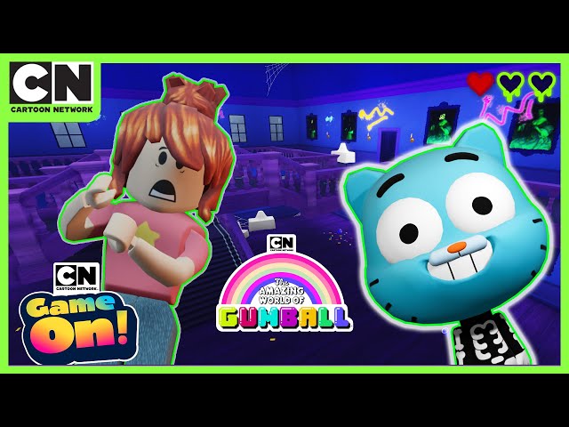 Strašidelný dům v ROBLOX | Gumballův úžasný svět | Game On! | Cartoon Network