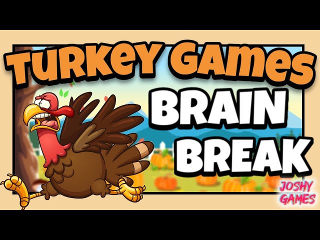 🦃 Turkey Games Brain Break 🦃 GoNoodle 🦃   Spot It Game