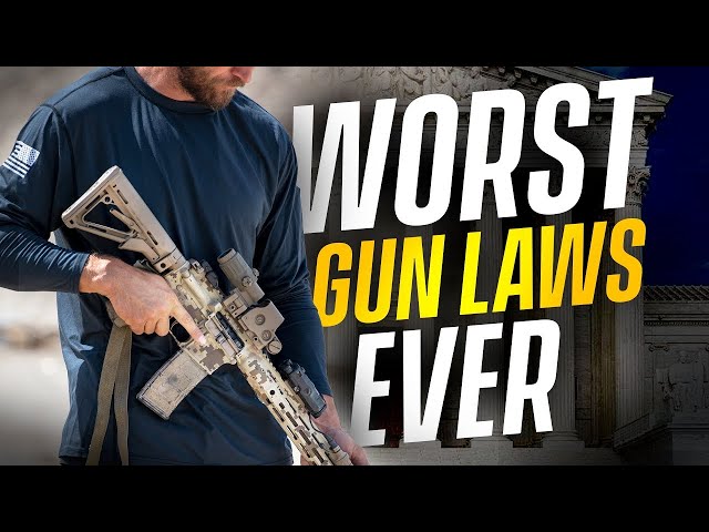 The Craziest Gun Control Law In Your…