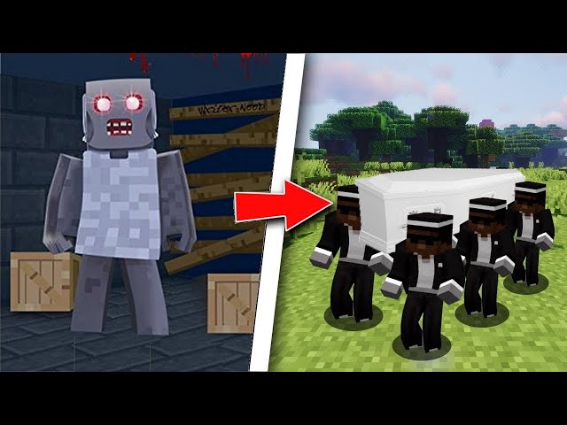 Astronomia Coffin Meme in Minecraft Part 9 - Lucky Creeper