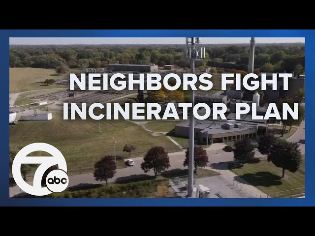 Neighbors fighting plan to burn PFAs in Warren incinerator