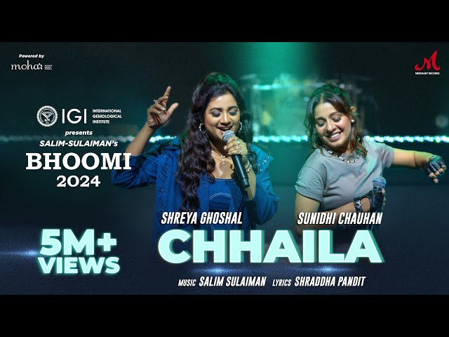 Chhaila | Shreya Ghoshal x Sunidhi Chauhan | Salim Sulaiman | Shraddha Pandit | Bhoomi 2024