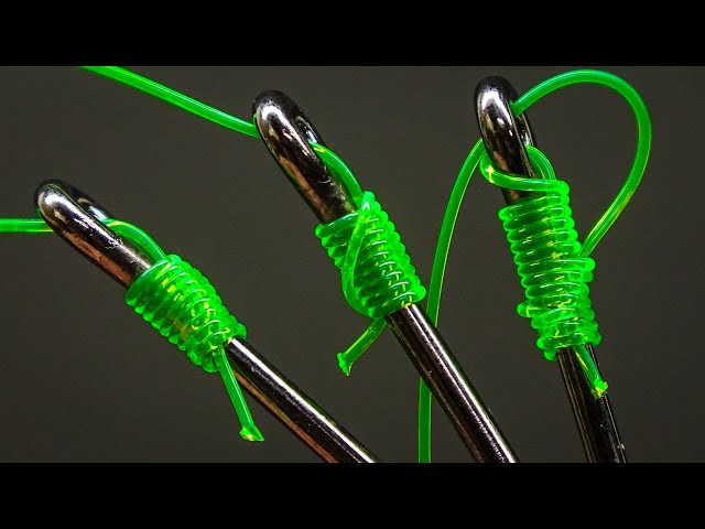 Fishing Knot Skills | 9 Fishing Knots To Snell A Hook