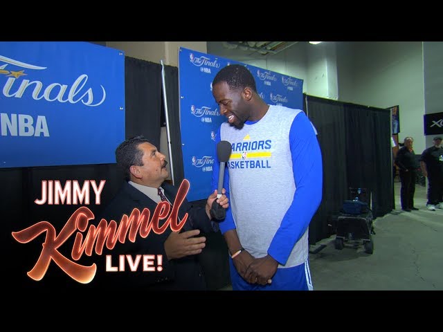 Guillermo vs LeBron James at 2017 NBA Media Day