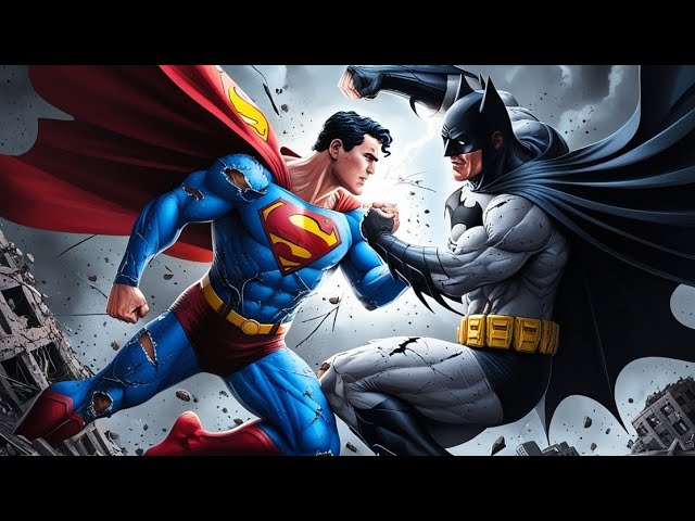 Superman vs Batman Battle Animated Video fanmade