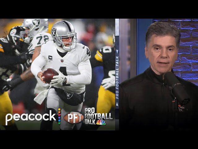 Franchise Tag window is open, Derek Carr visits Jets (FULL EPISODE) | Pro Football Talk | NBC Sports