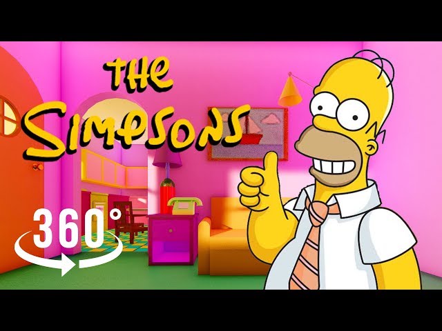 PLANO de CASA de LOS SIMPSONS 🏡 RECORRIDO VIRTUAL 360° | LAP