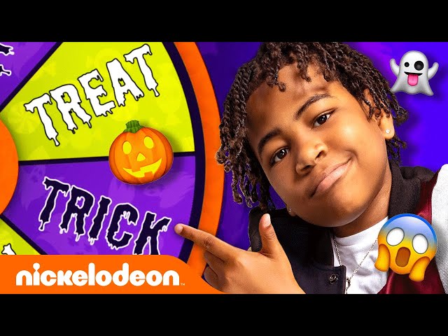 Spin The Trick-Or-Treat Wheel w/ Young Dylan! | Nickelodeon