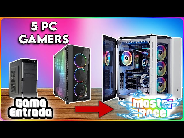 ¡5 PRESUPUESTOS DE PC GAMER! 2022 Del Más Barato Al Más Caro! PARA JUGAR A TODO EN 2023!