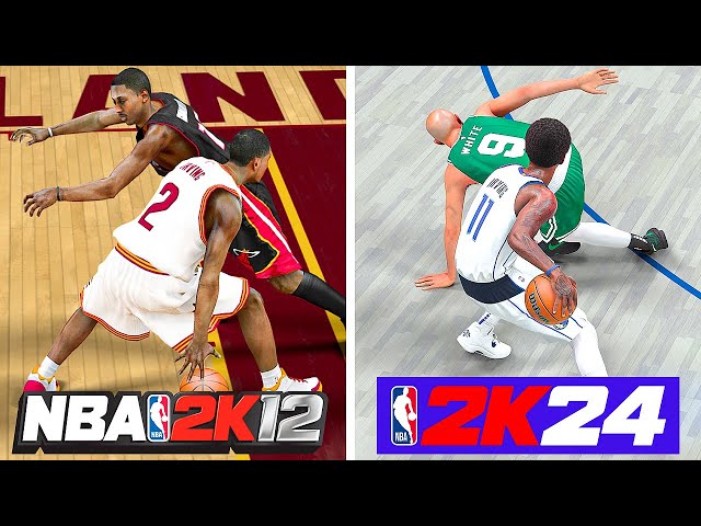 Ankle Breaker With Kyrie In Every NBA 2K