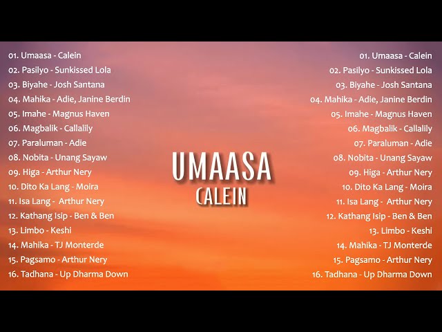 Umaasa - Calein | New OPM Love Songs - Top Trending Philipino 2023