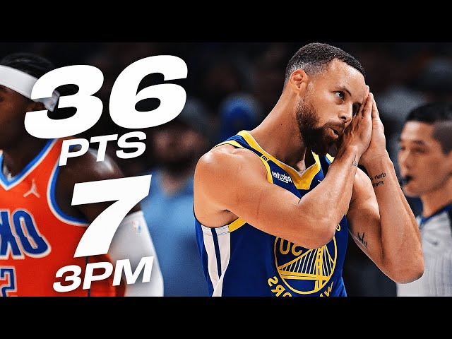 Steph Curry’s “Night Night” Performance in OKC!😴| November 10, 2024