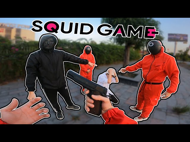 ESCAPING CRAZY SQUID GAME SOLDIERS REAL LIFE ( Parkour Action POV ) | Squid Game 2